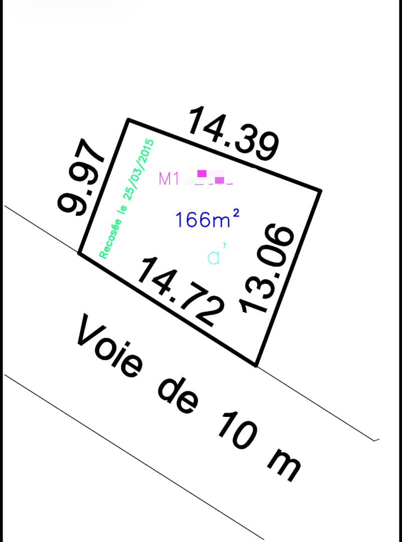 Parcelle à vendre