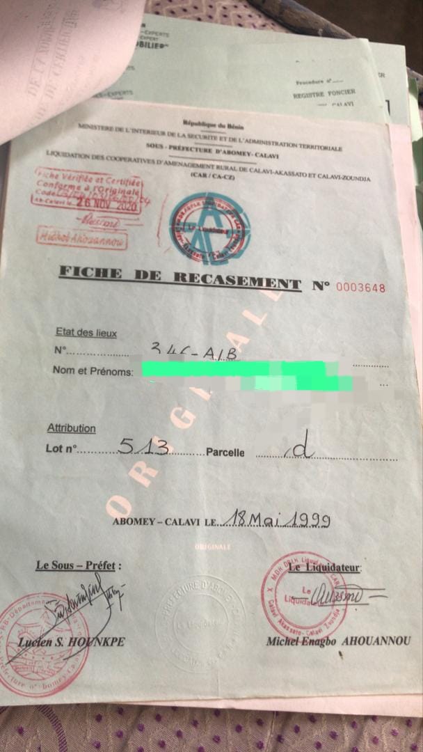 Parcelle à vendre
