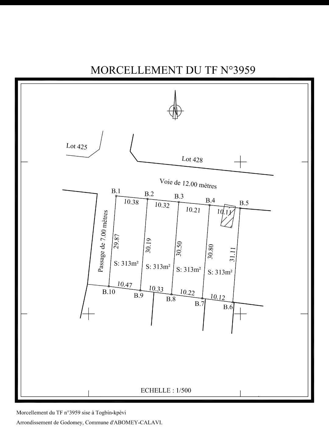 Parcelle à vendre