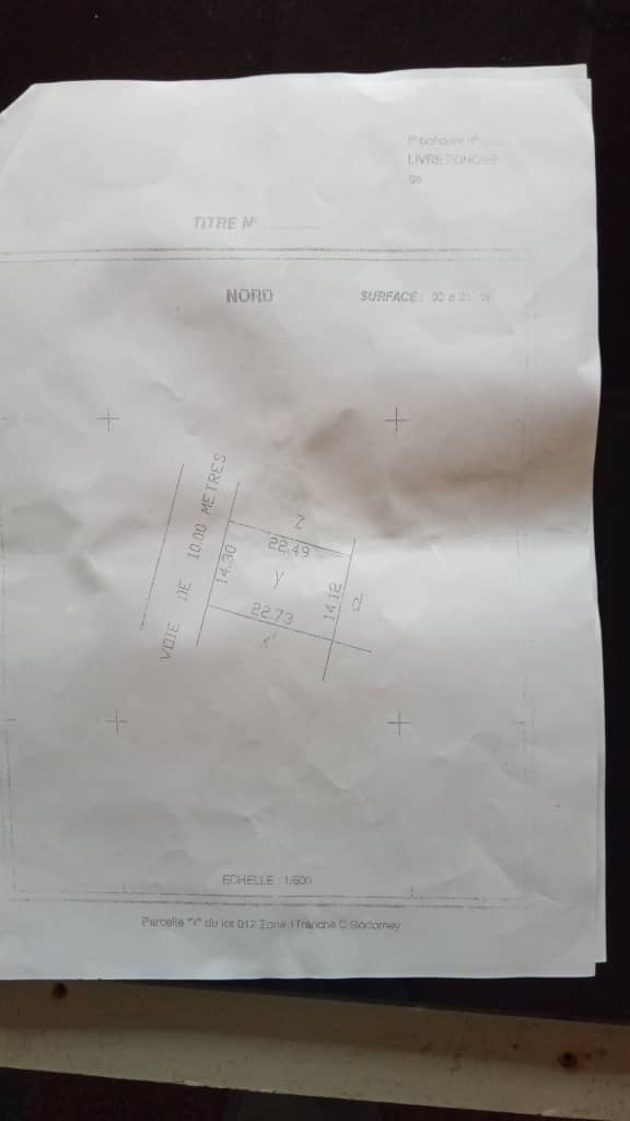 Parcelle à vendre
