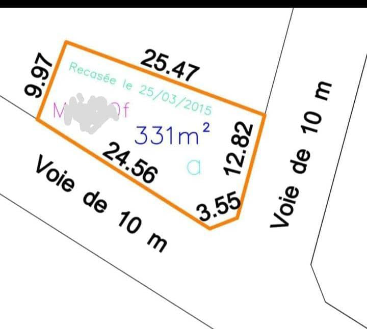 Parcelle à vendre