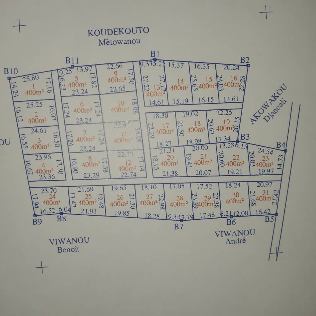 Parcelle à vendre